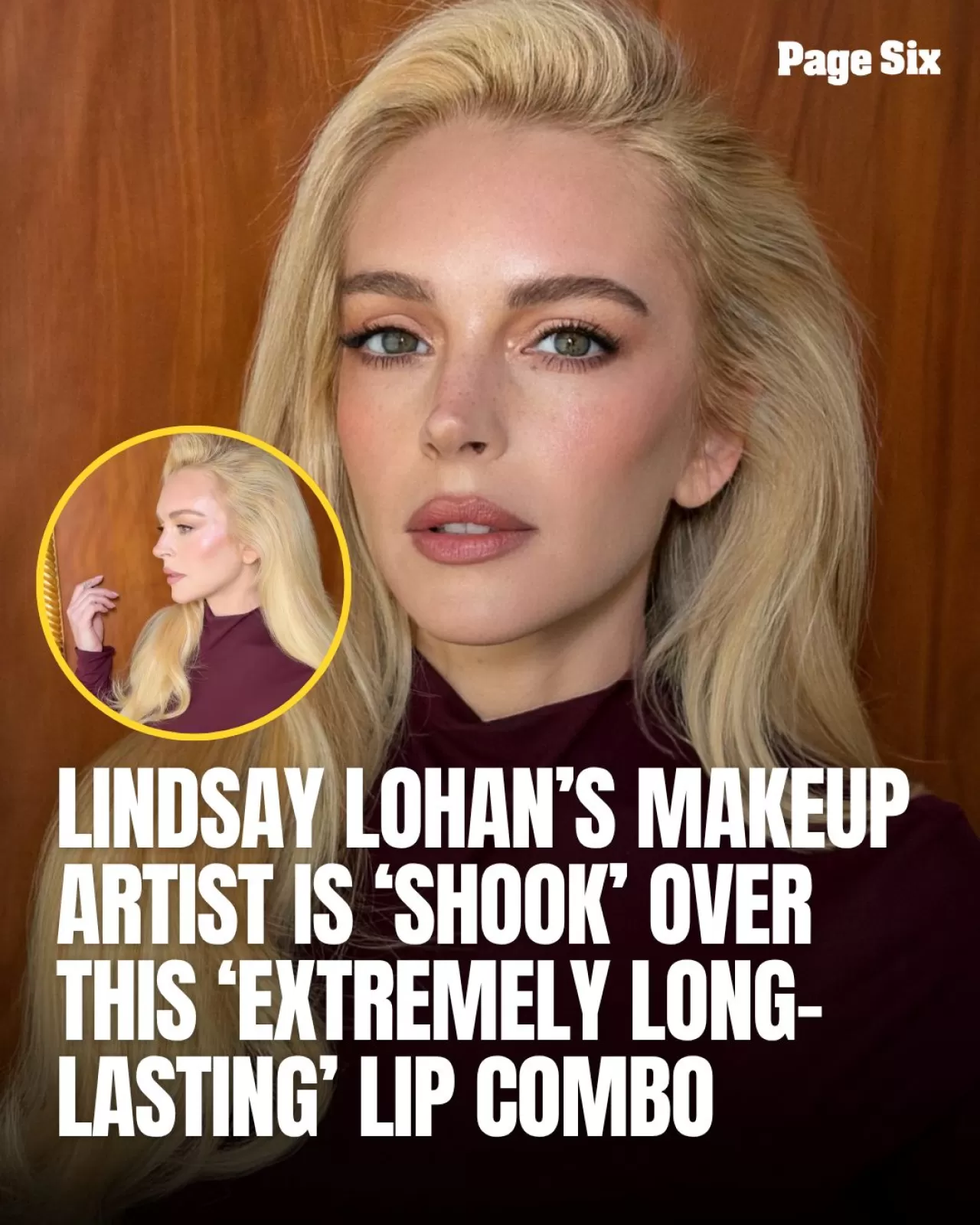 Lindsay Lohan'ın Vogue Arabia Makyaj Sırrı Açıklandı: 