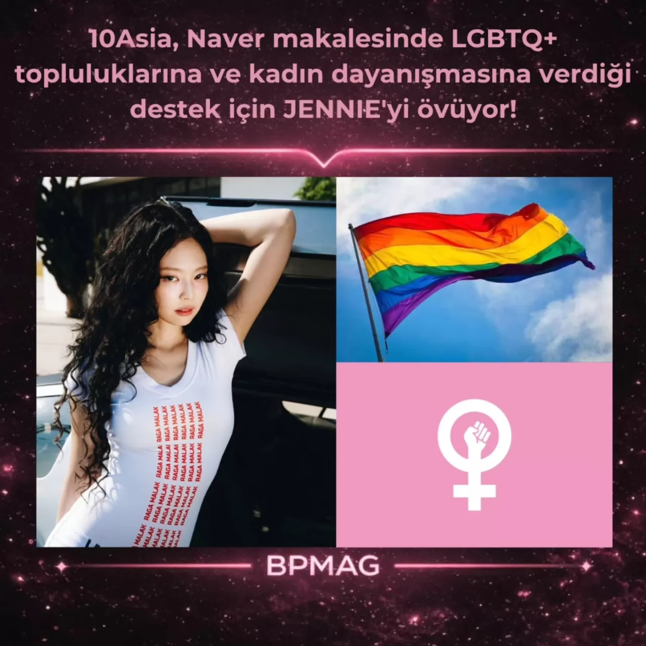 Jennie, LGBTQ+ ve Kadın Dayanışması Mesajlarıyla Global Sahneye Damga Vuruyor