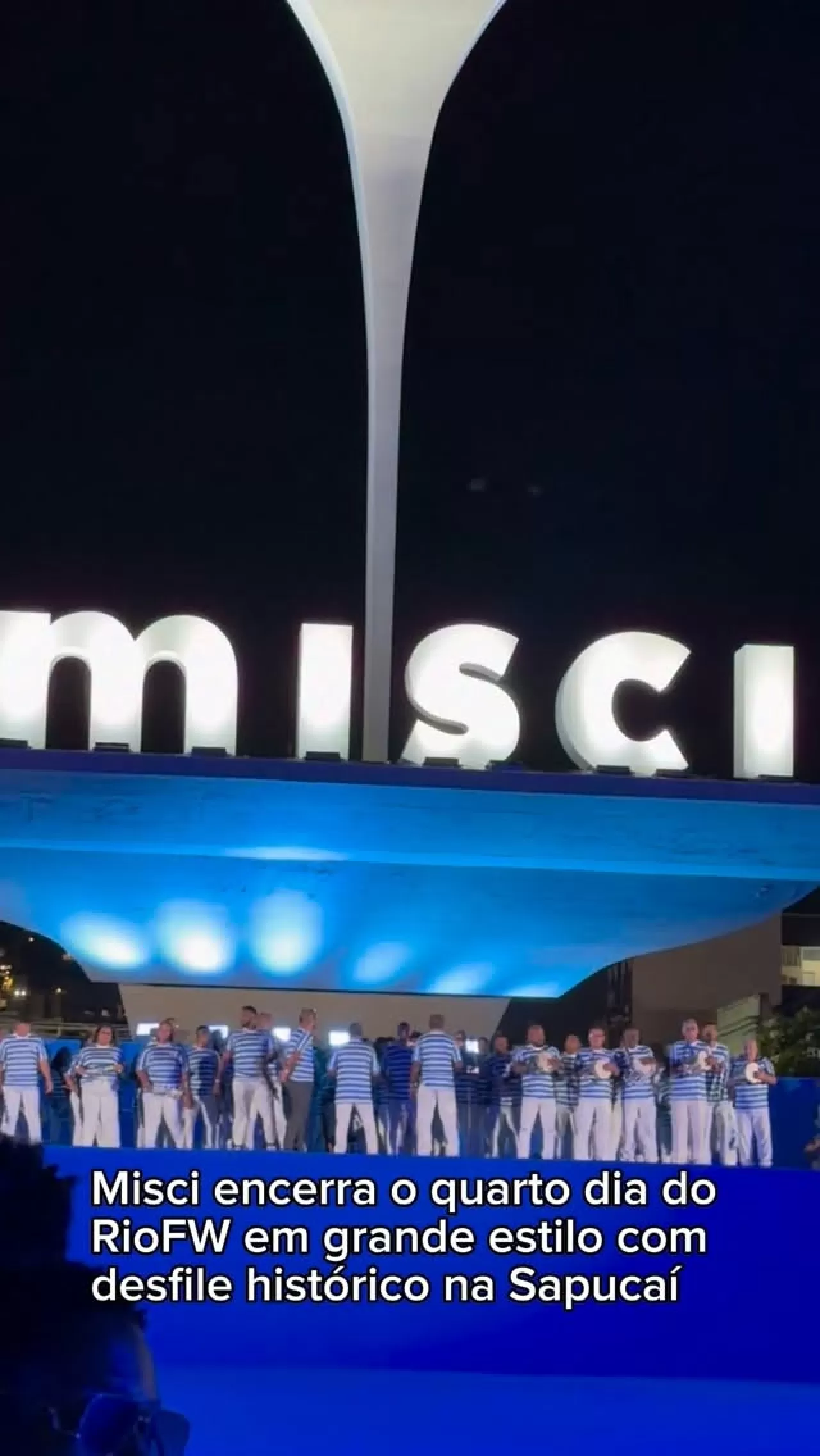 Misci, RioFW'de Tarihe Geçti: Sambódromo'da İlk Moda Şovu