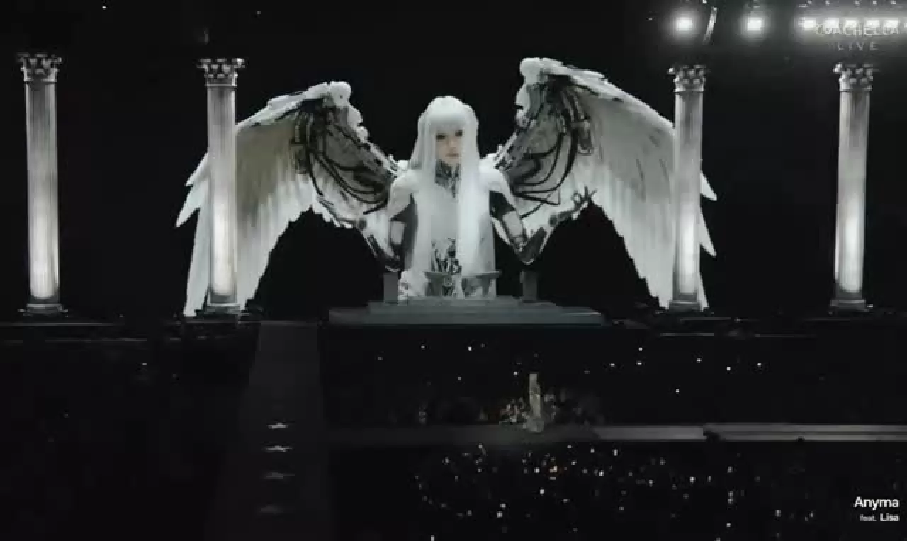 LISA, Anyma'nın Coachella Sahnesinde Tam Performans Sergiledi