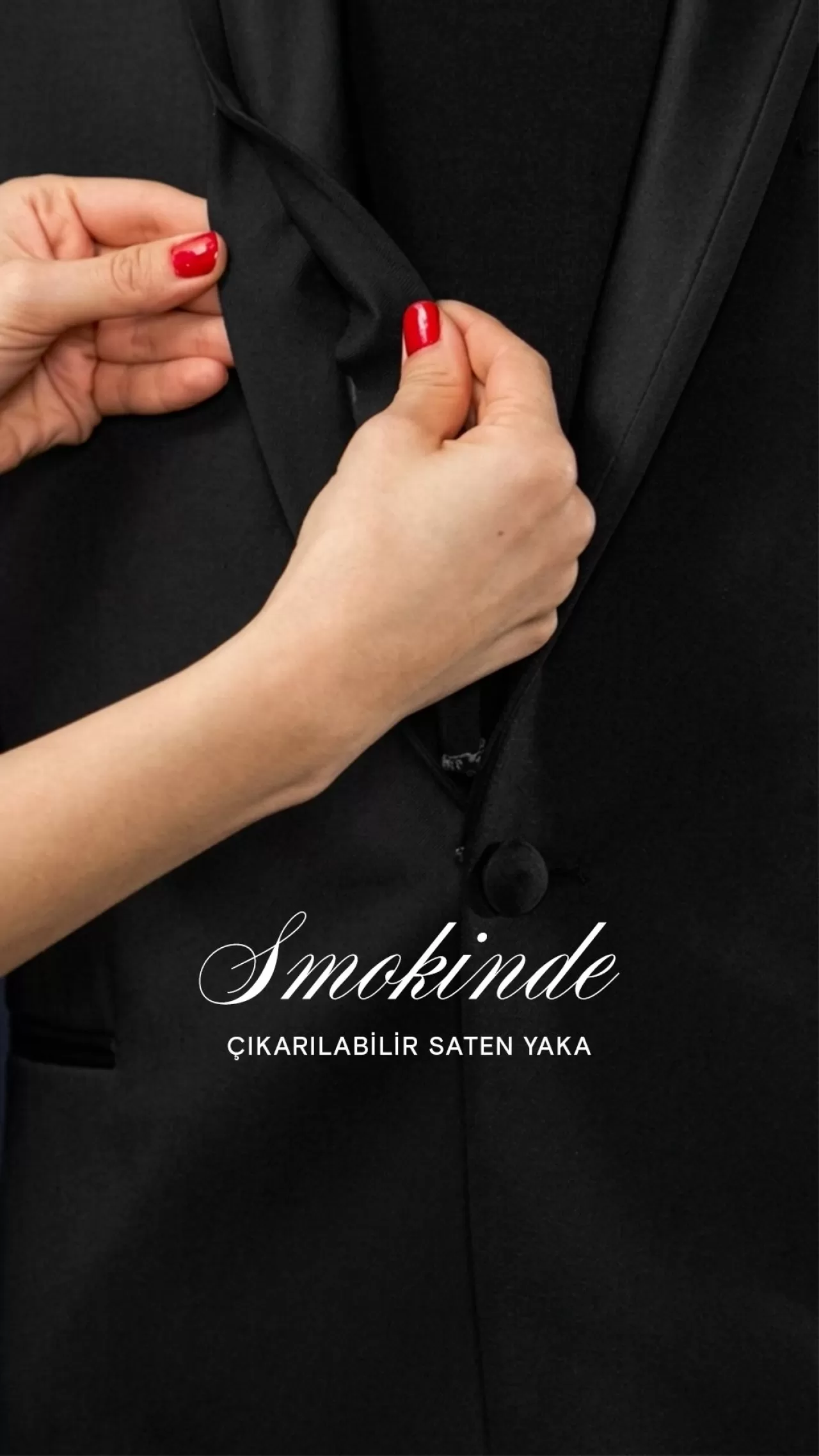 D'S Damat'tan Pratik Çözüm: Çıkarılabilir Yakalı Smokin