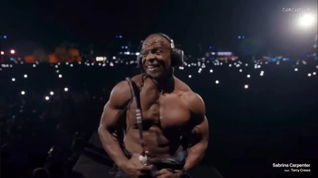 Terry Crews, Coachella'da Sahneye Çıkıp 