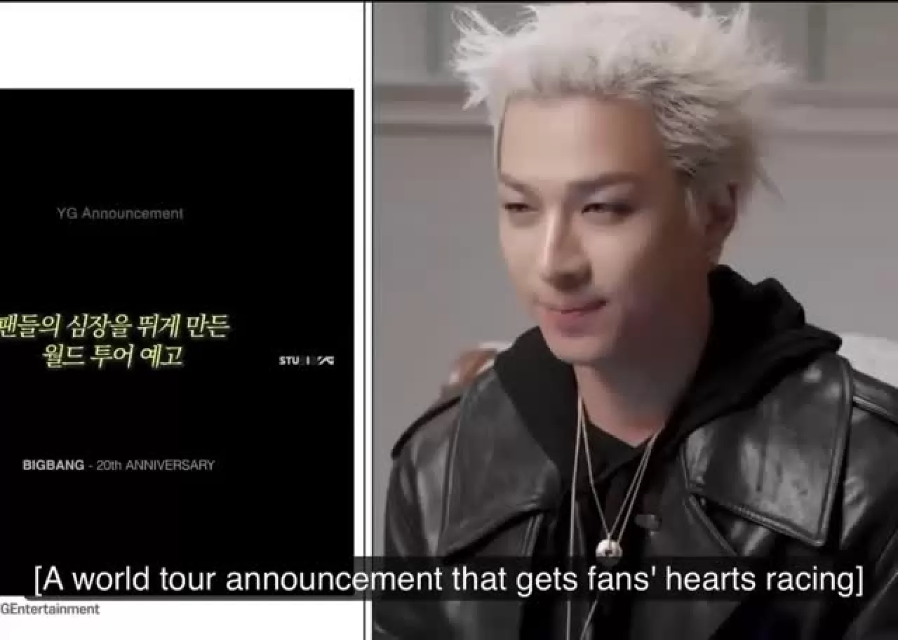Taeyang'dan BIGBANG 20. Yıl Dönümü Mesajı: 