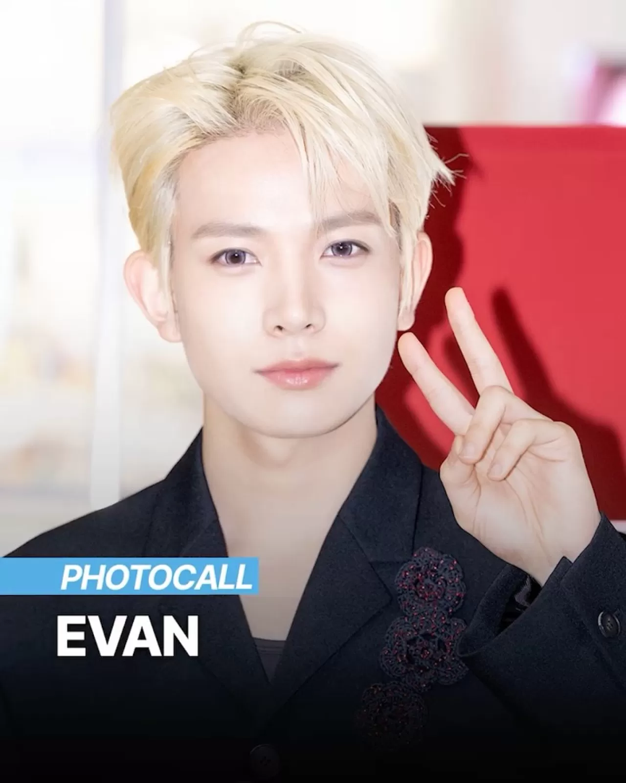 EVAN (Heeseung) Renkli Lens Markası Etkinliğinde