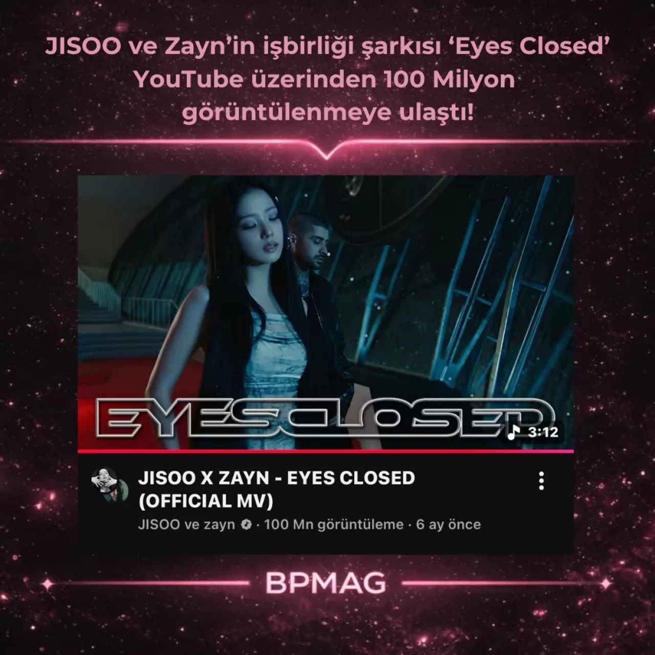 JISOO ve Zayn'den 