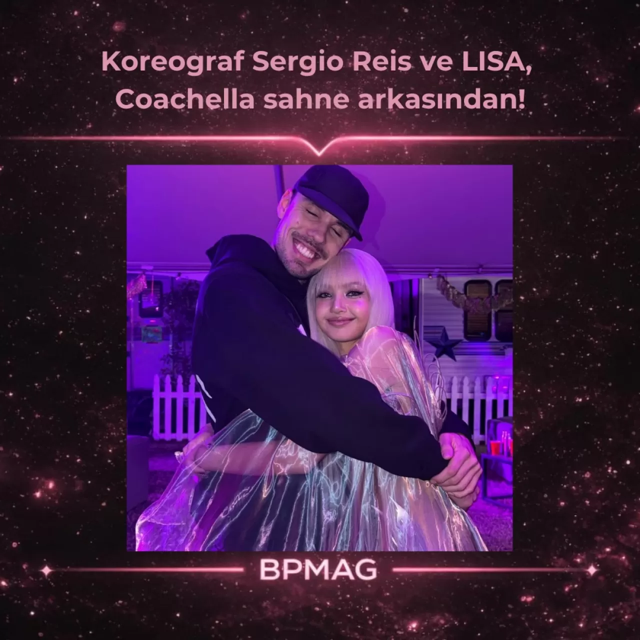 Coachella Sahne Arkası: Sergio Reis ve Lisa'dan Özel Kareler