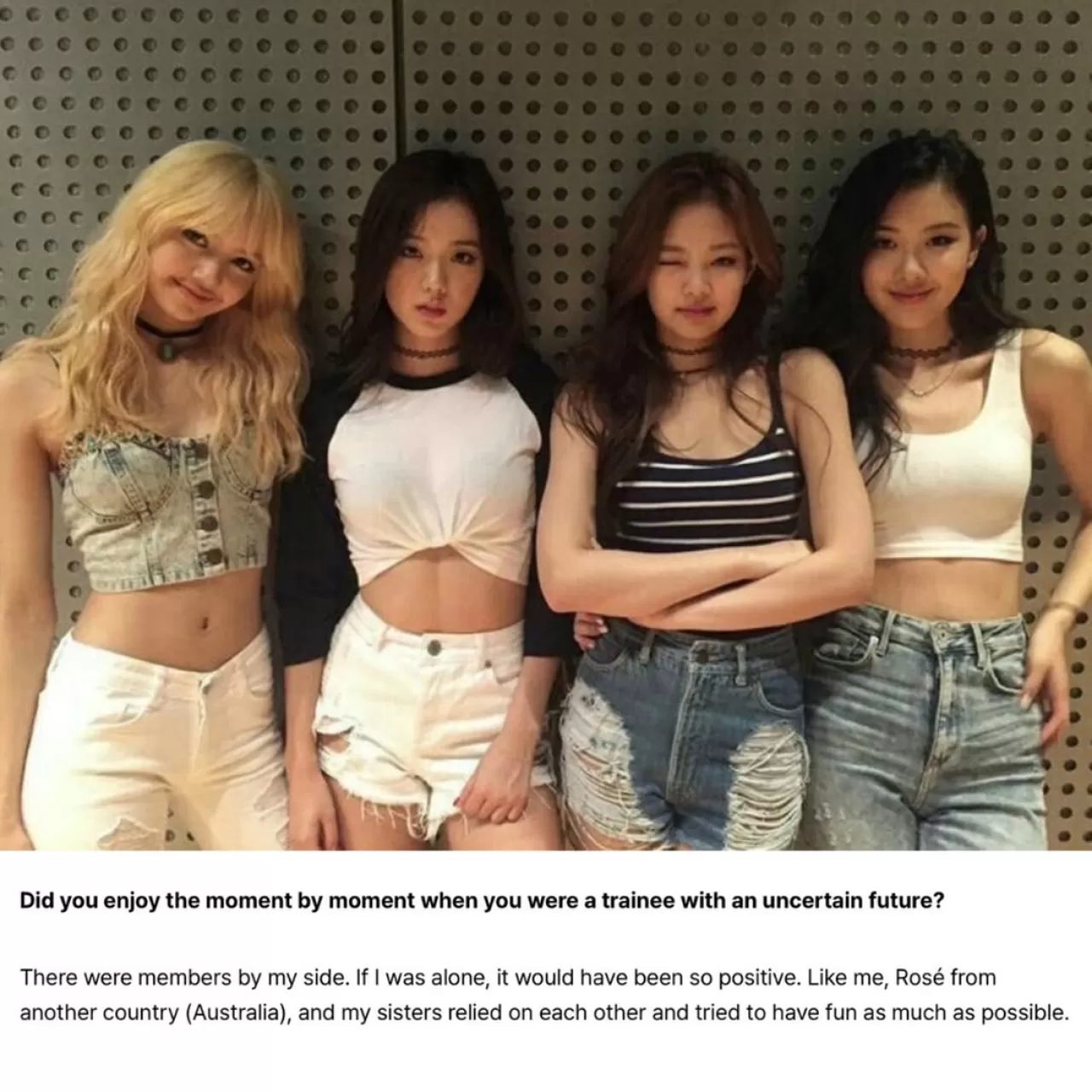 LISA, BLACKPINK Stajyerlik Günlerini Anlattı: 