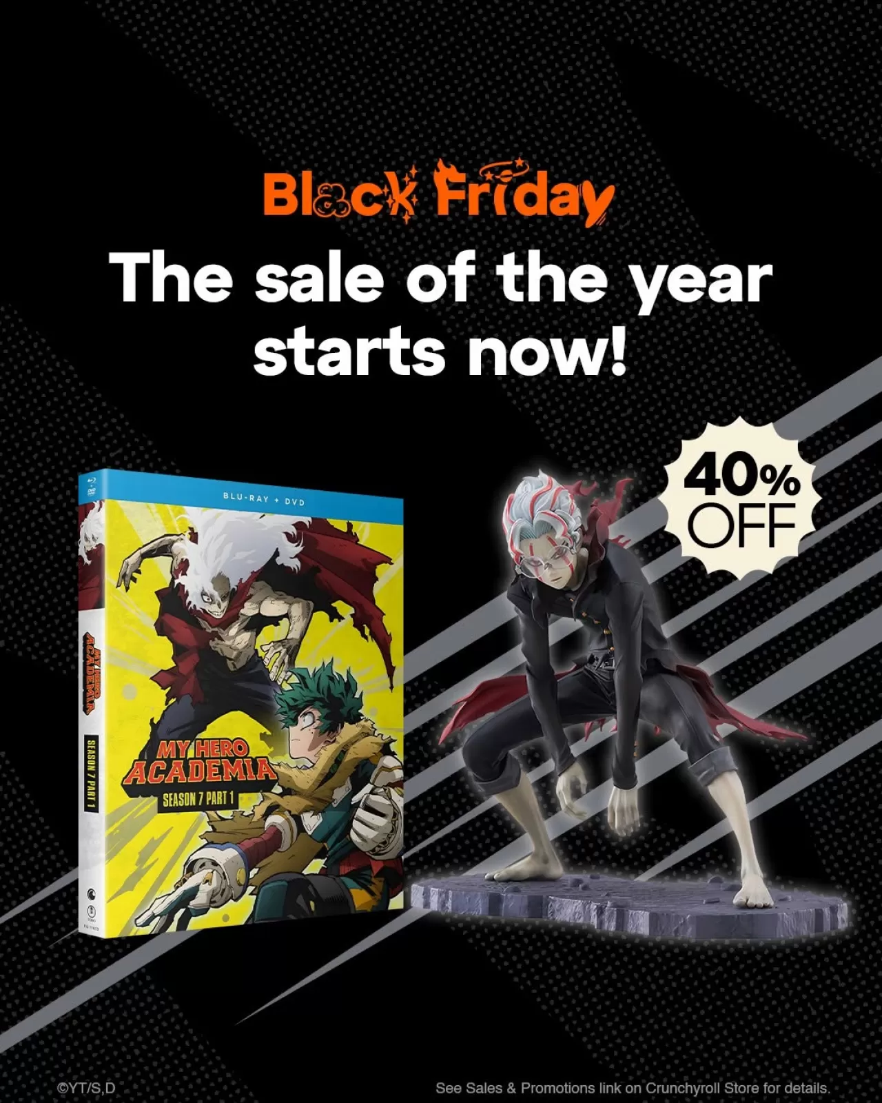 Crunchyroll Mağazası'nda Kapsamlı Black Friday İndirimi Başladı