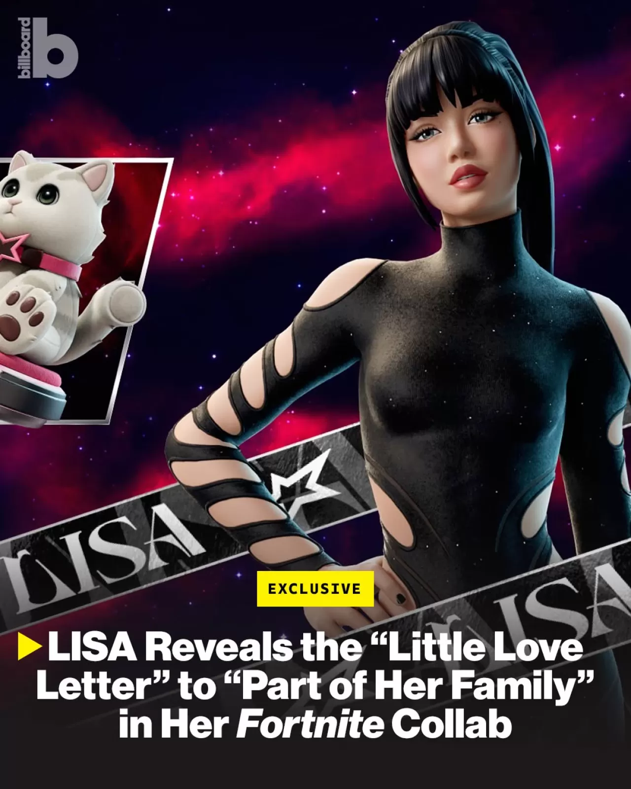 LISA, 'Fortnite Festival'ın Yeni İkonu Oluyor