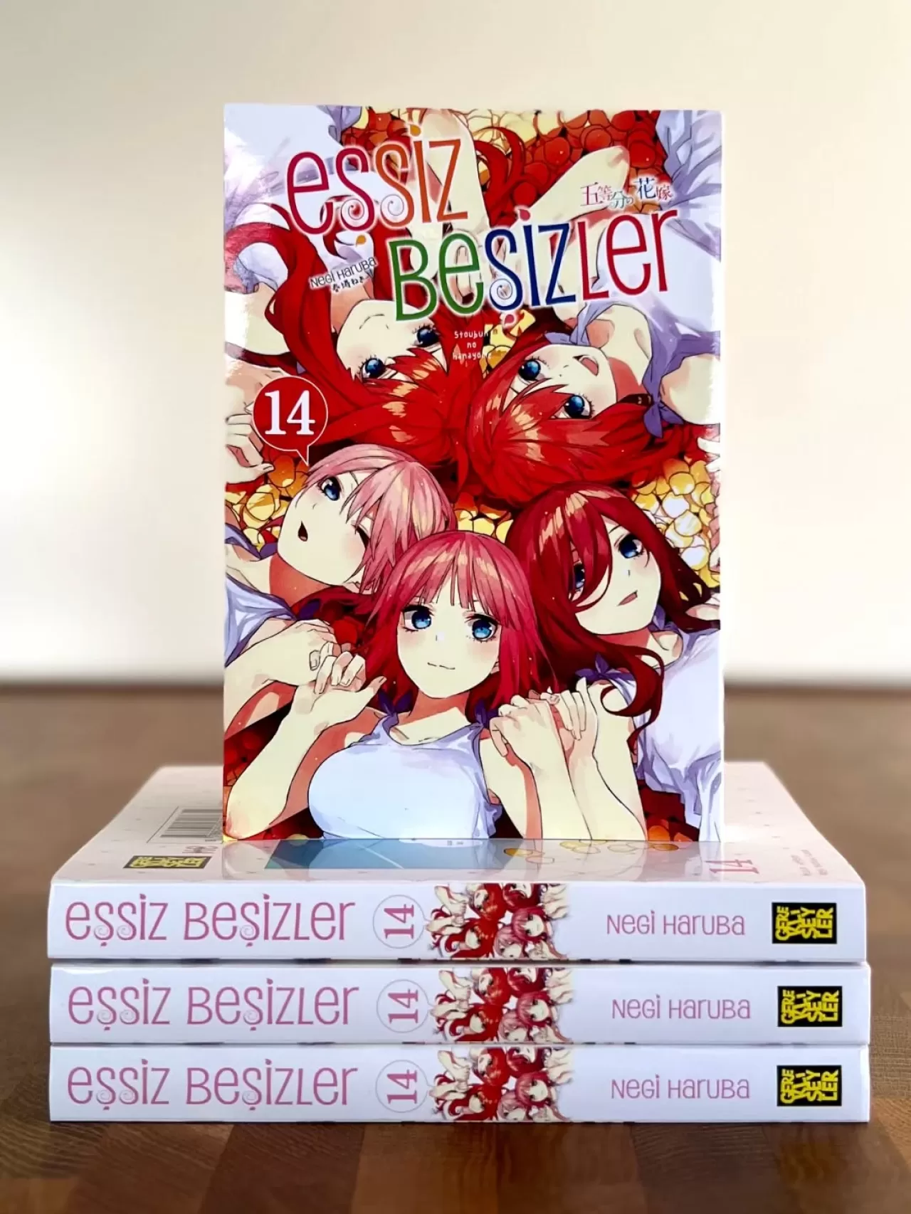 Gerekli Şeyler, Eşsiz Beşizler 14. Cilt Manga Okuyucusuyla Buluştu