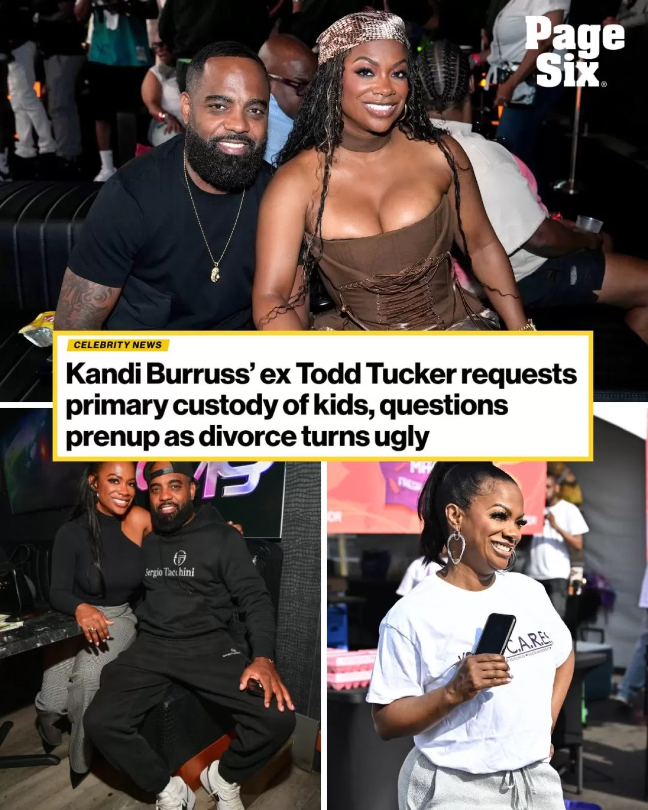 Kandi Burruss'un Eşi Todd Tucker Boşanma Davasında Çocukların Velayetini ve Mal Paylaşımını Talep Ediyor