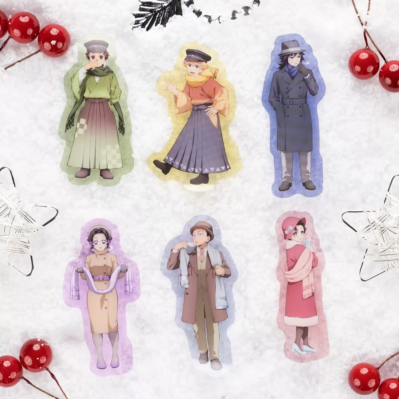 Ufotable, Demon Slayer: Kimetsu no Yaiba AGF2025 İçin Yeni Şeffaf Sticker Koleksiyonunu Duyurdu