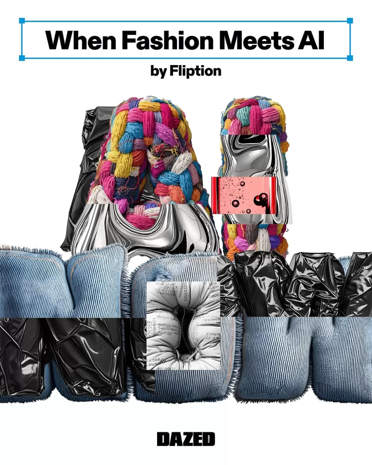 Dazed, Yapay Zeka Tabanlı Moda Platformu Fliption ile Dijital Bir Moda Keşfine Çıkıyor