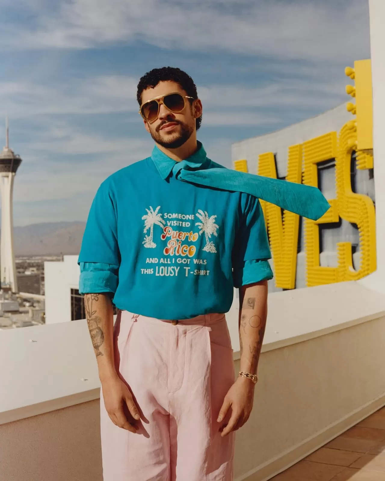 Bad Bunny, Giyim Tarzını Bir Şarkı Yazmaya Benzetiyor