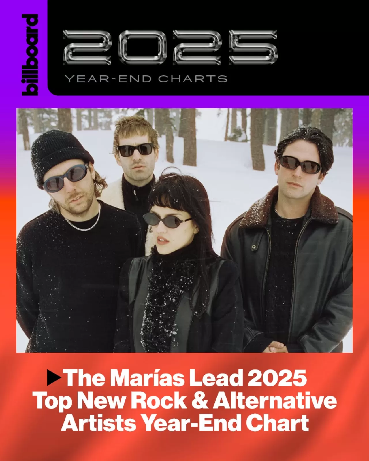 The Marías, Billboard'un 2025 Yıl Sonu Listesinde Zirvede