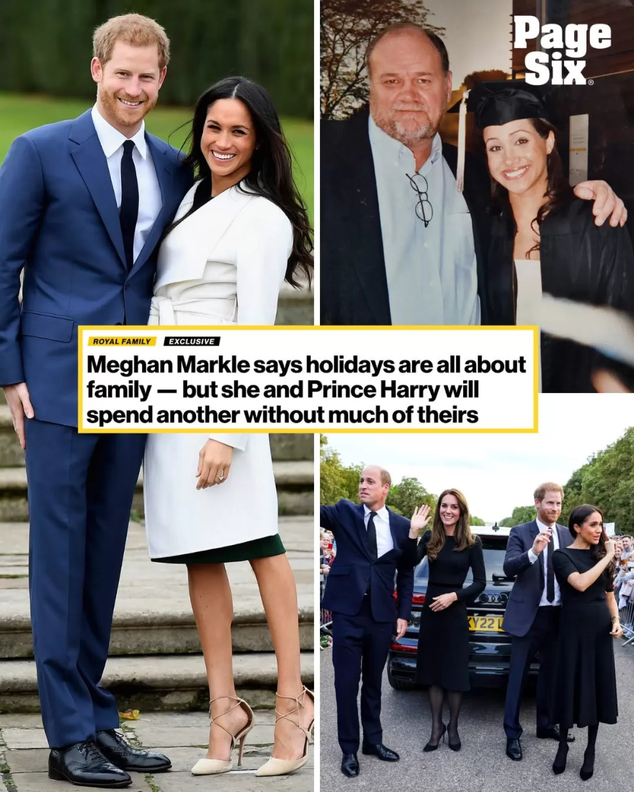 Meghan Markle'nin Sağlık Durumu Bozuk Olan Babası Thomas Markle'ı Ziyaret Etmeyeceği Bildirildi