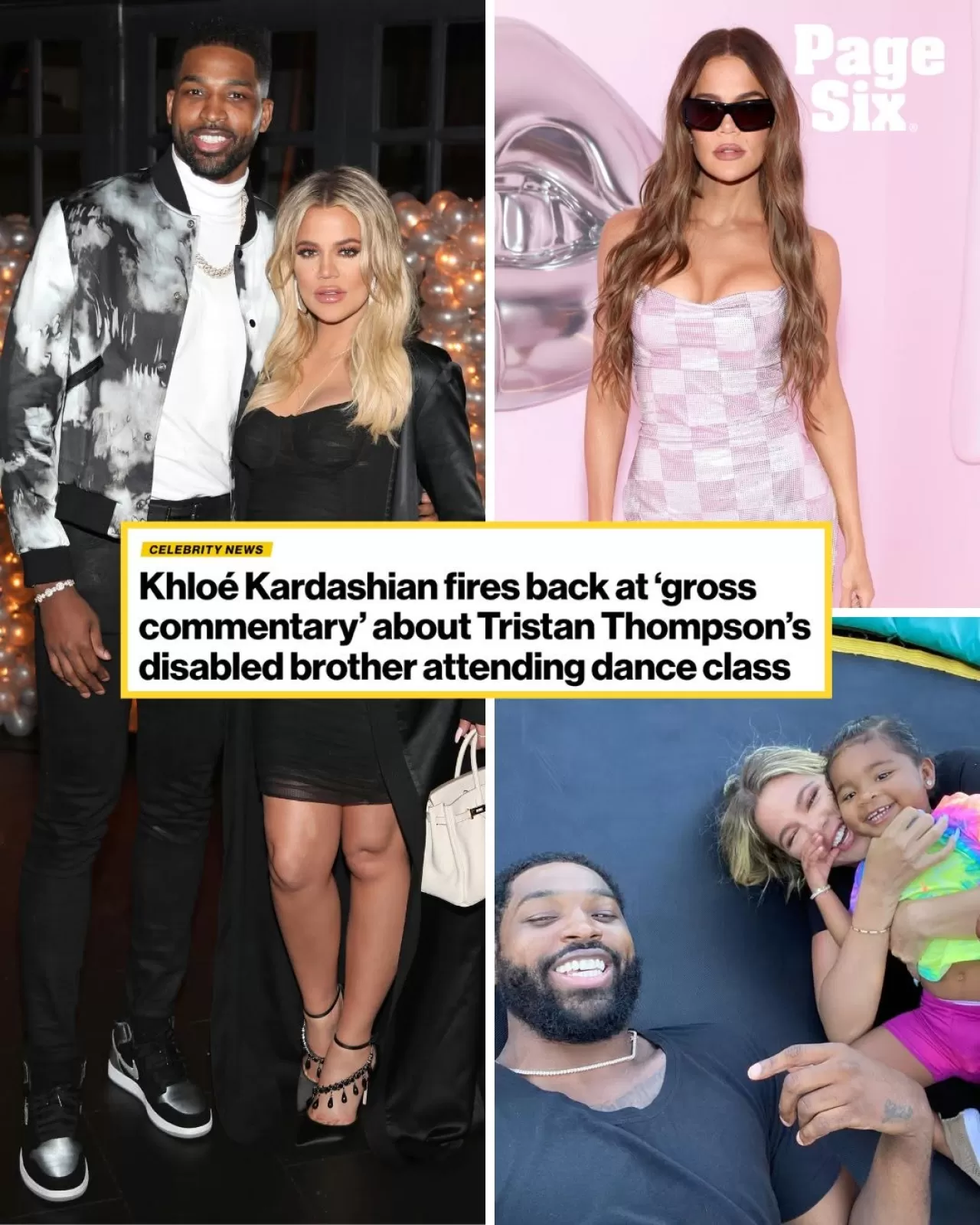 Khloé Kardashian, Tristan Thompson'ın Kardeşi Amari İle İlgili Yorumlara Yanıt Verdi