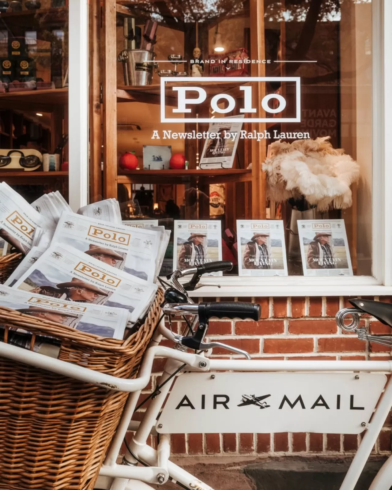 Ralph Lauren, The Polo Gazette'ın Üçüncü Sayısını New York'ta Tanıttı