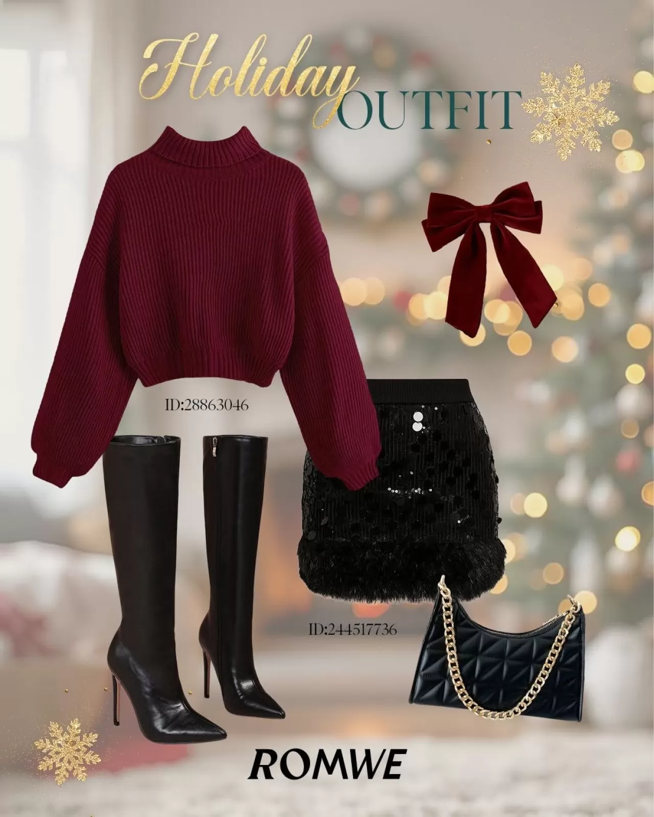 SHEIN, Noel Ruhunu Yakalayan Tatil Kombinleriyle Dikkat Çekiyor