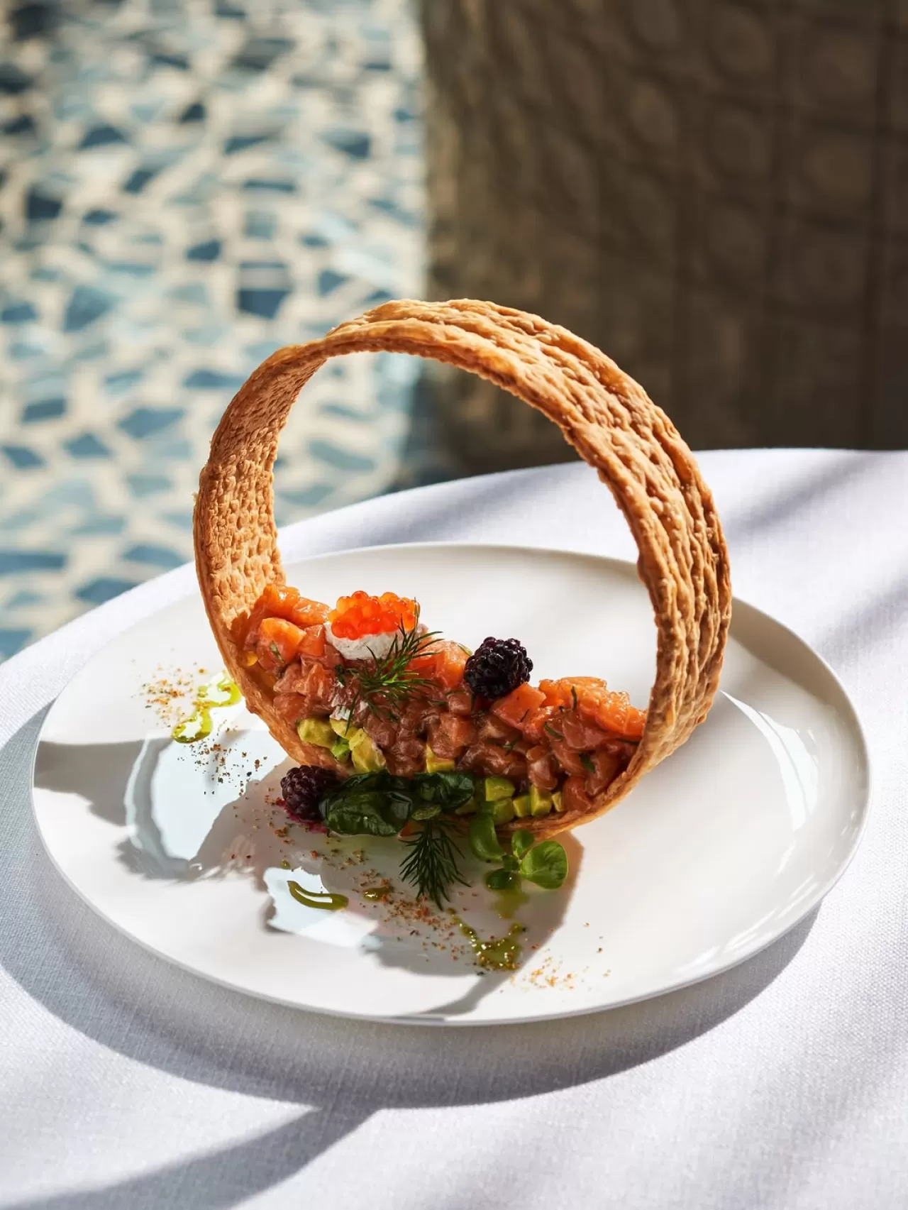 Gizia Brasserie Fişekhane'de Kışın En Özel Lezzeti: Somon Tartare