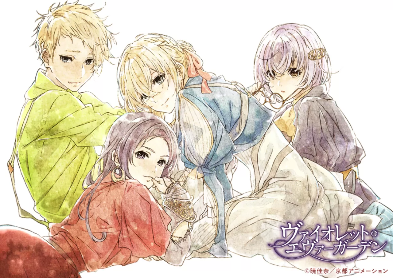 Violet Evergarden 10. Yılına Özel Yeni Bir İllüstrasyonla Kutlanıyor