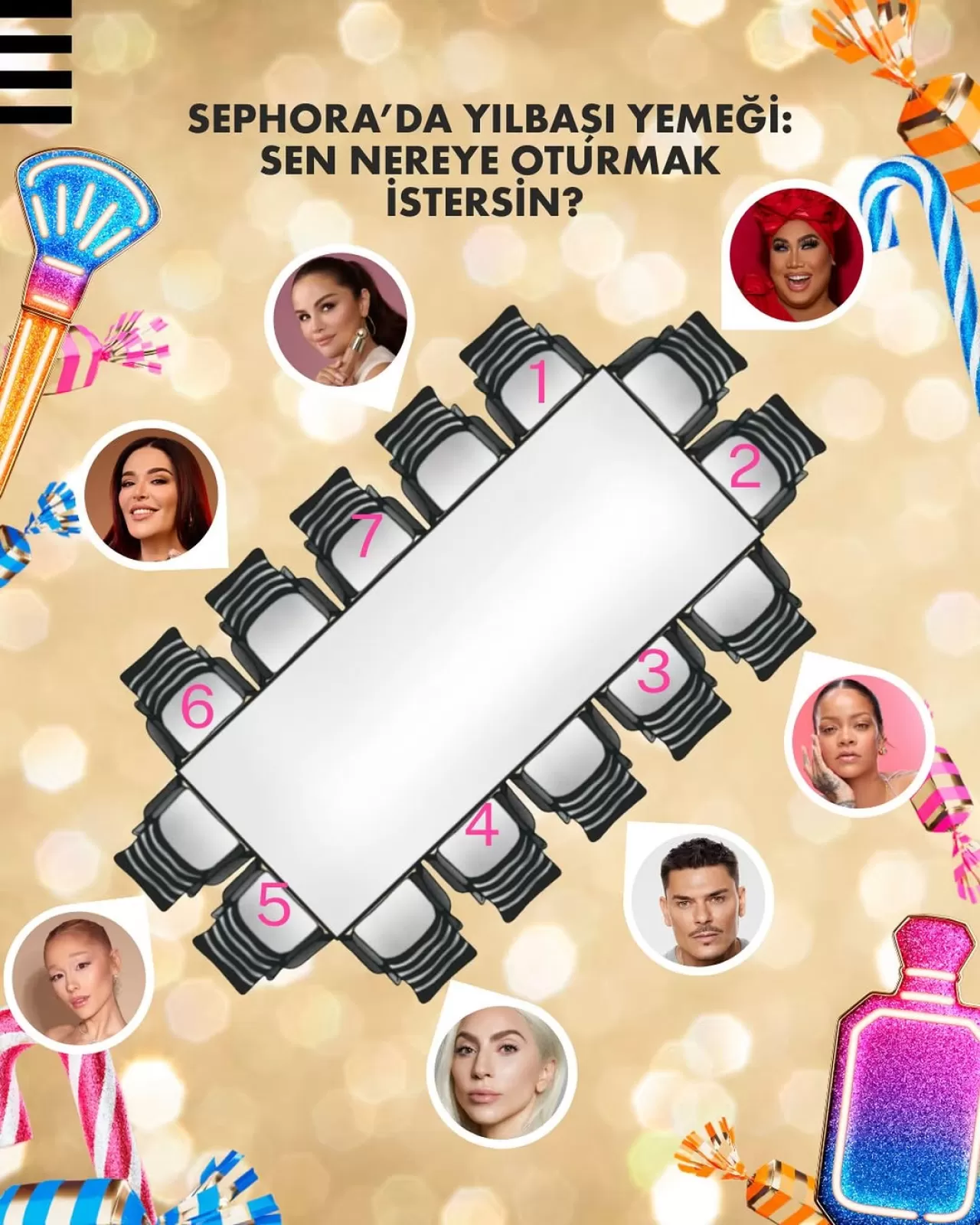 Sephora Türkiye'nin Yılbaşı Yemeğinde Oturma Düzeni Kararı Bekleniyor