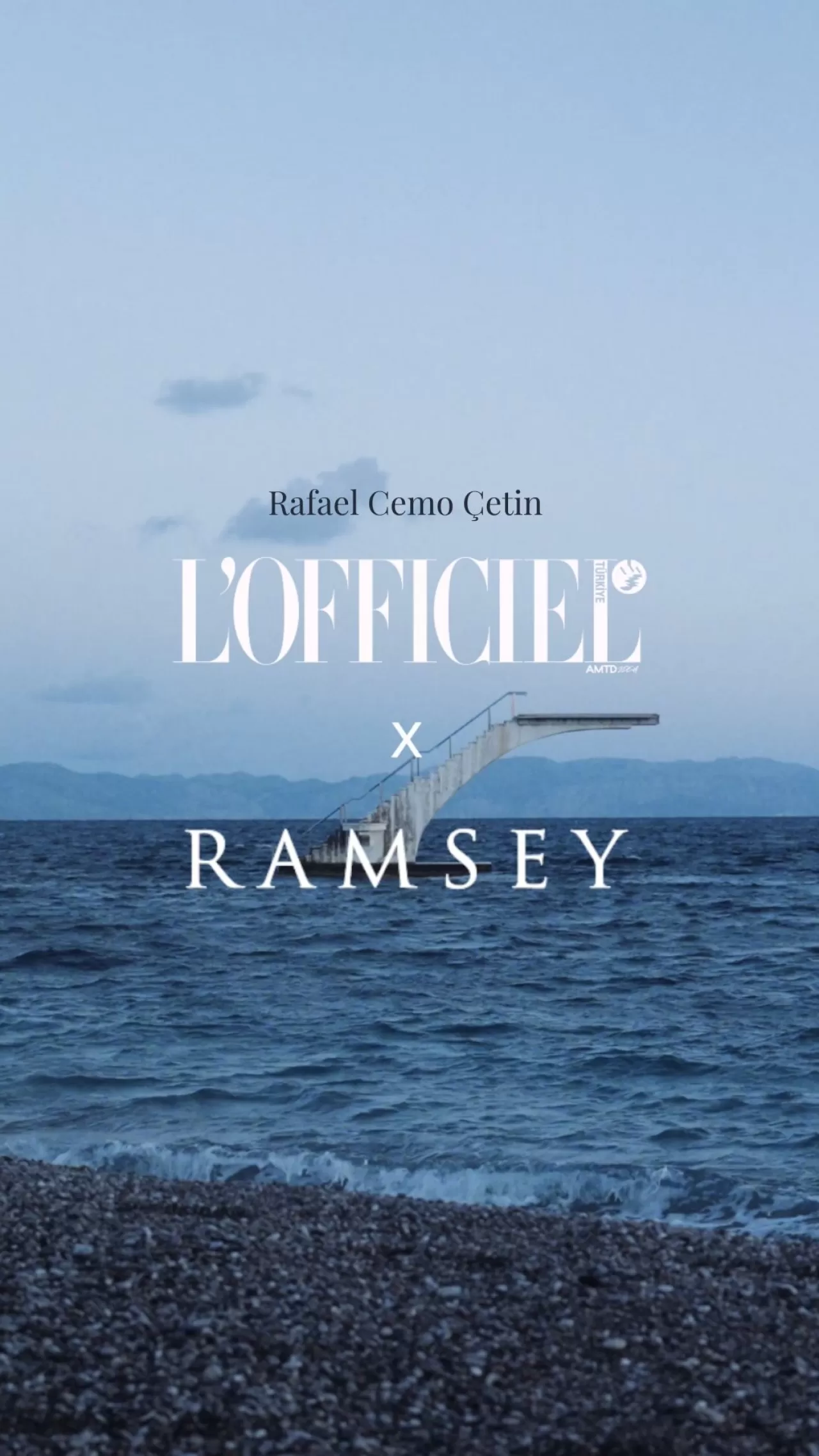 Ramsey, Rodos'ta Çekilen Yeni Koleksiyonunu LOFFICIEL Türkiye Sayfasına Taşıdı