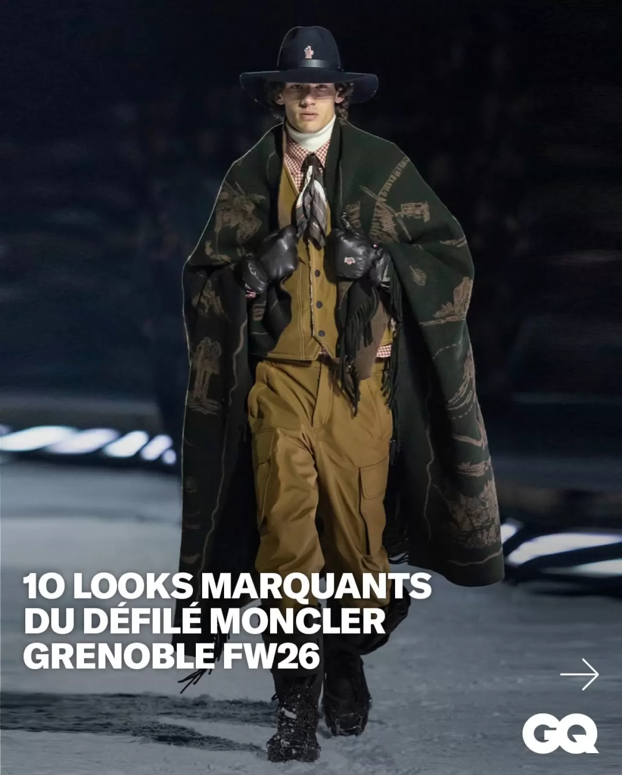 Moncler Grenoble, Sonbahar-Kış 2026-2027 Koleksiyonunu Aspen'de Sundu