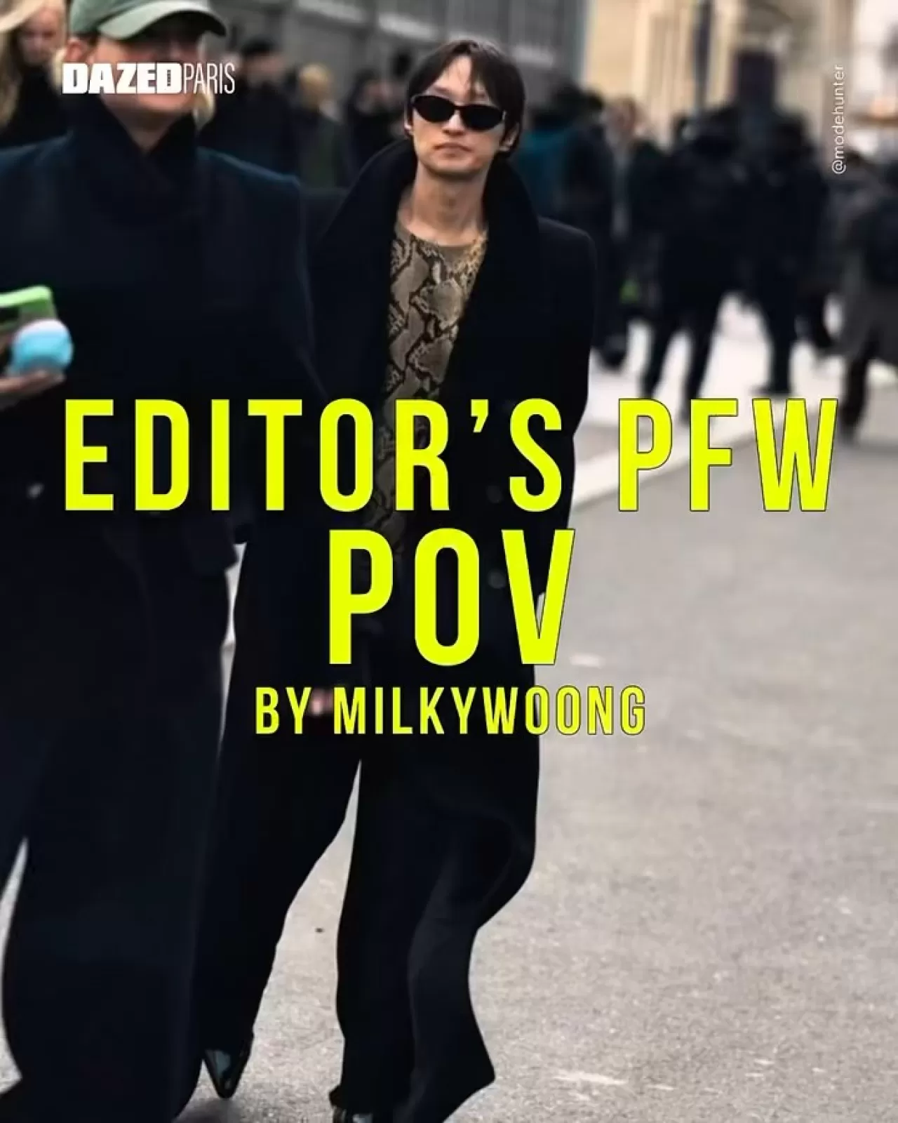 Dazed Dergisi Yöneticisi Milky Woong'un Objektifinden: Paris'in Kış Cazibesi