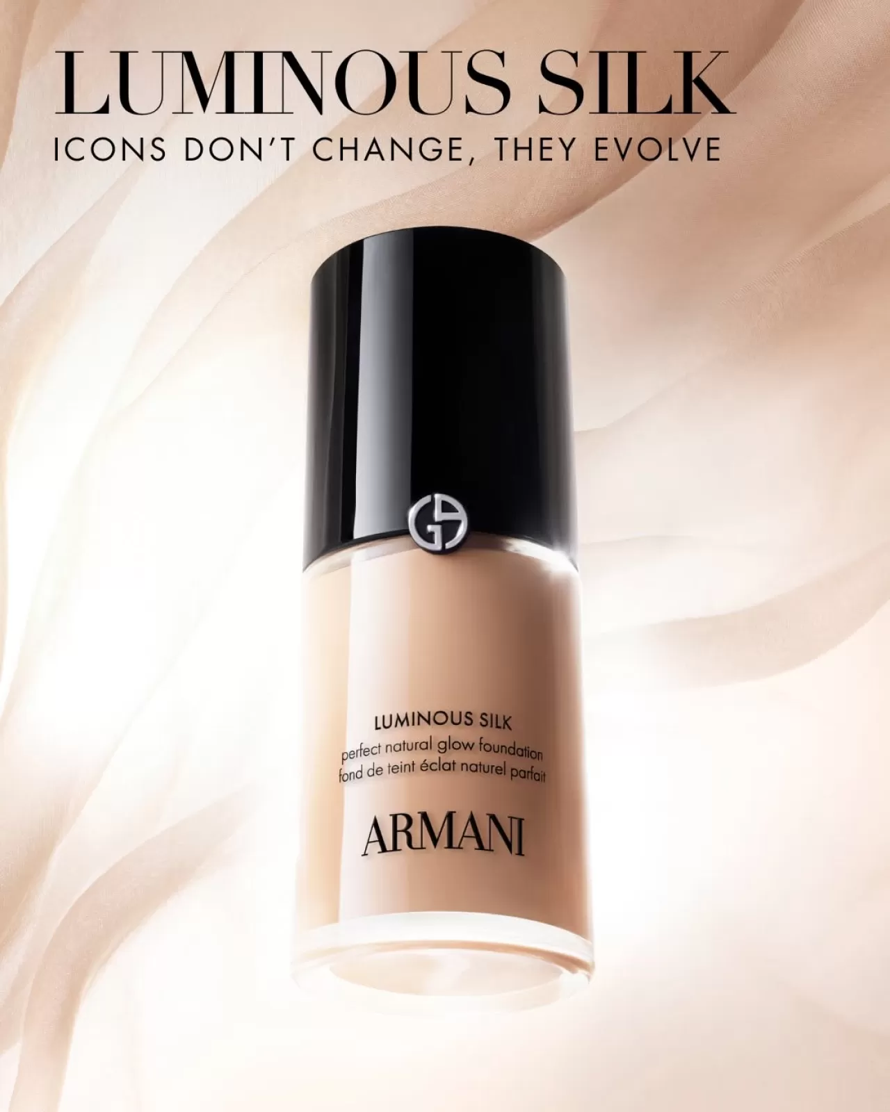 Armani Beauty, İkonik Luminous Silk Fondöteni Geliştirdi