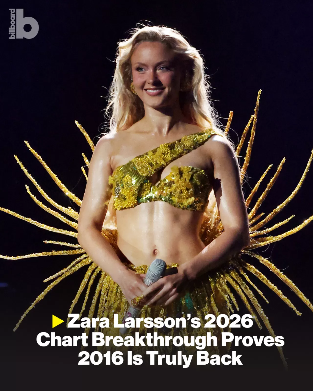 Zara Larsson, Billboard Listelerinde Geri Dönüş Yaptı