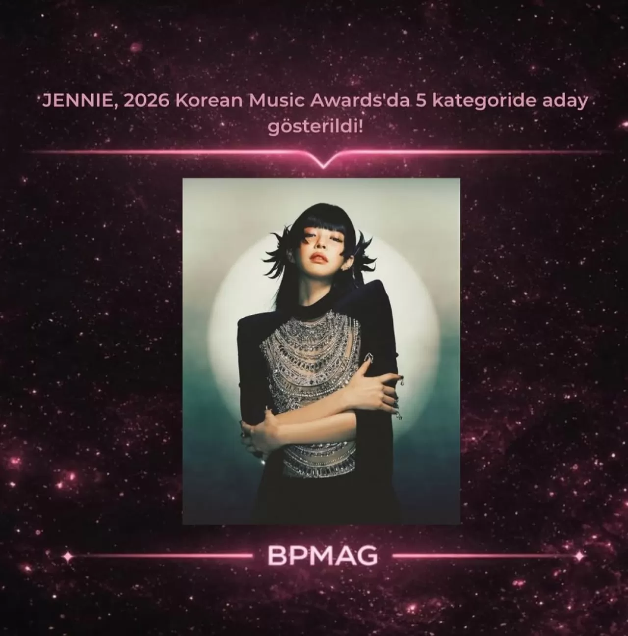 JENNIE, 2026 Korean Music Awards'da 5 Önemli Kategoride Aday Gösterildi