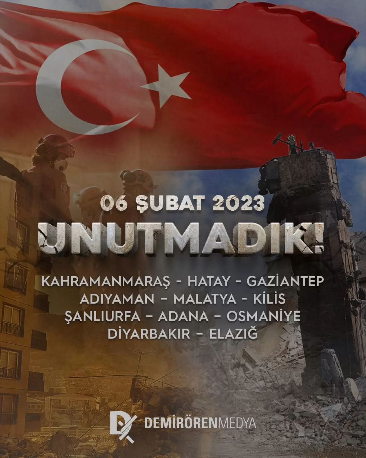 Depremin Birinci Yılında Anma Törenleri Düzenlendi