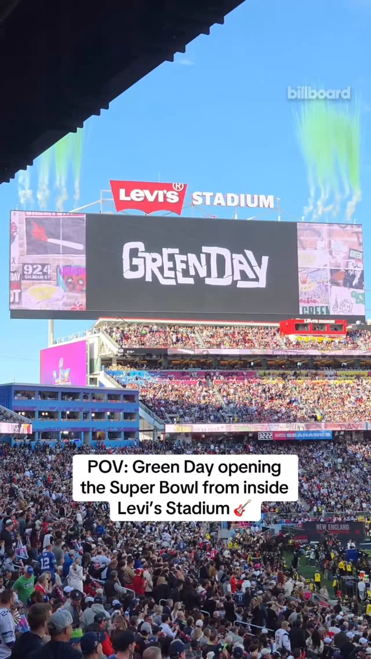 Green Day, 2026 Super Bowl Devre Arası Gösterisinde "American Idiot" ile Nostalji Yarattı