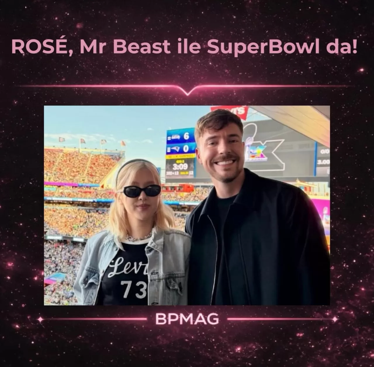 ROSÉ ve MrBeast'tan Sürpriz Super Bowl İş Birliği