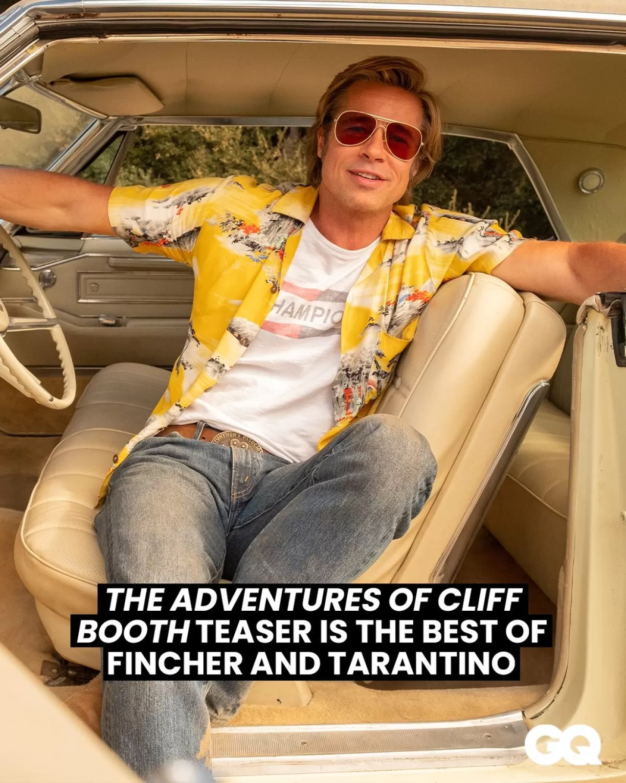 Brad Pitt'in Cliff Booth Rolüyle Geri Döndüğü The Adventures of Cliff Boothtan İlk Görüntüler Paylaşıldı
