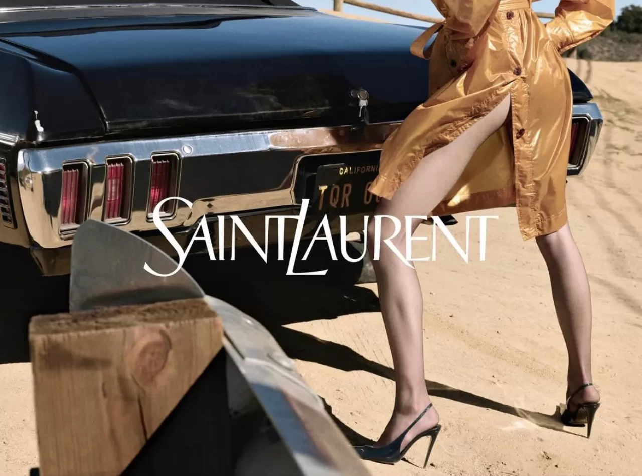 Saint Laurent, Yaz 26 Koleksiyonu için Glen Luchford ile Çalıştı