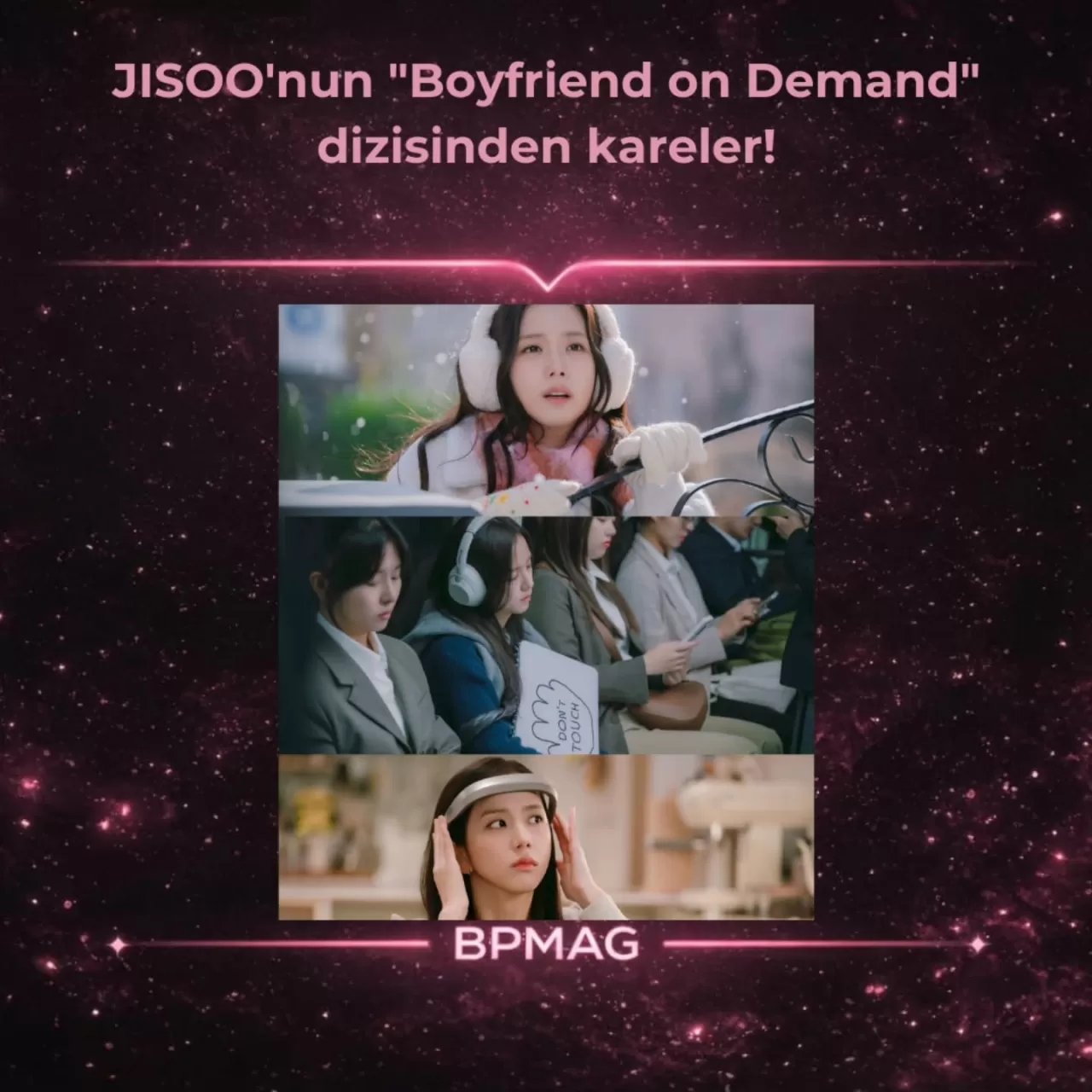 BLACKPINK Üyesi Jisoo'nun Yeni Dizisi Boyfriend on Demandtan Görüntüler Paylaşıldı