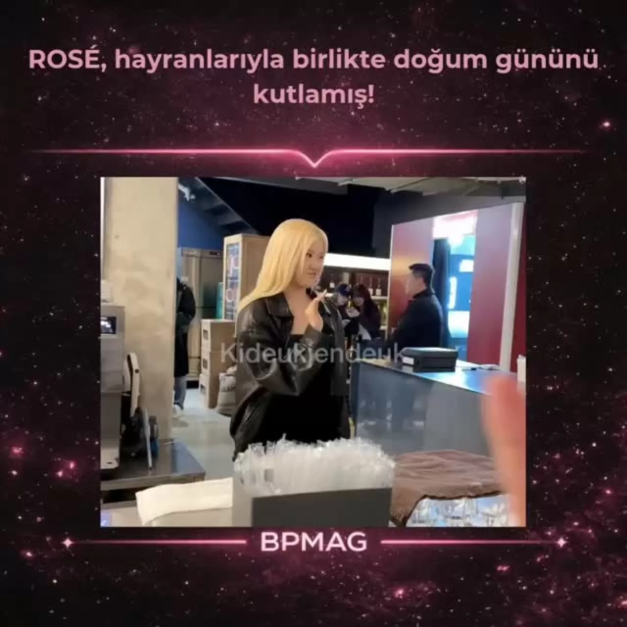 BLACKPINK Üyesi ROSÉ, Doğum Gününü Hayranlarıyla Kutladı