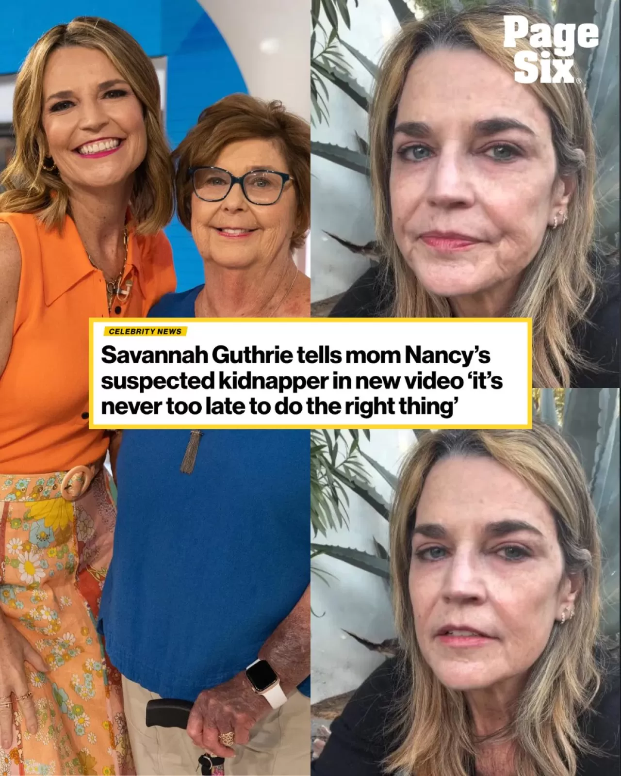 Savannah Guthrie Annenin Eve Dönüşü İçin Çağrıda Bulundu