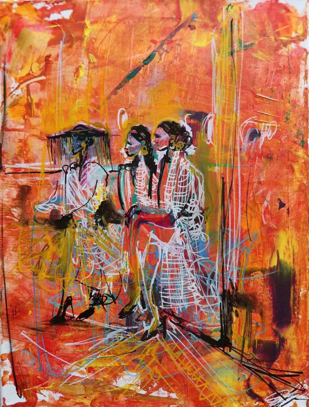 Moda ve Sanatın Kesişiminde: Anna Blachut'un Backstage Ritüelleri Tuallere Yansıdı