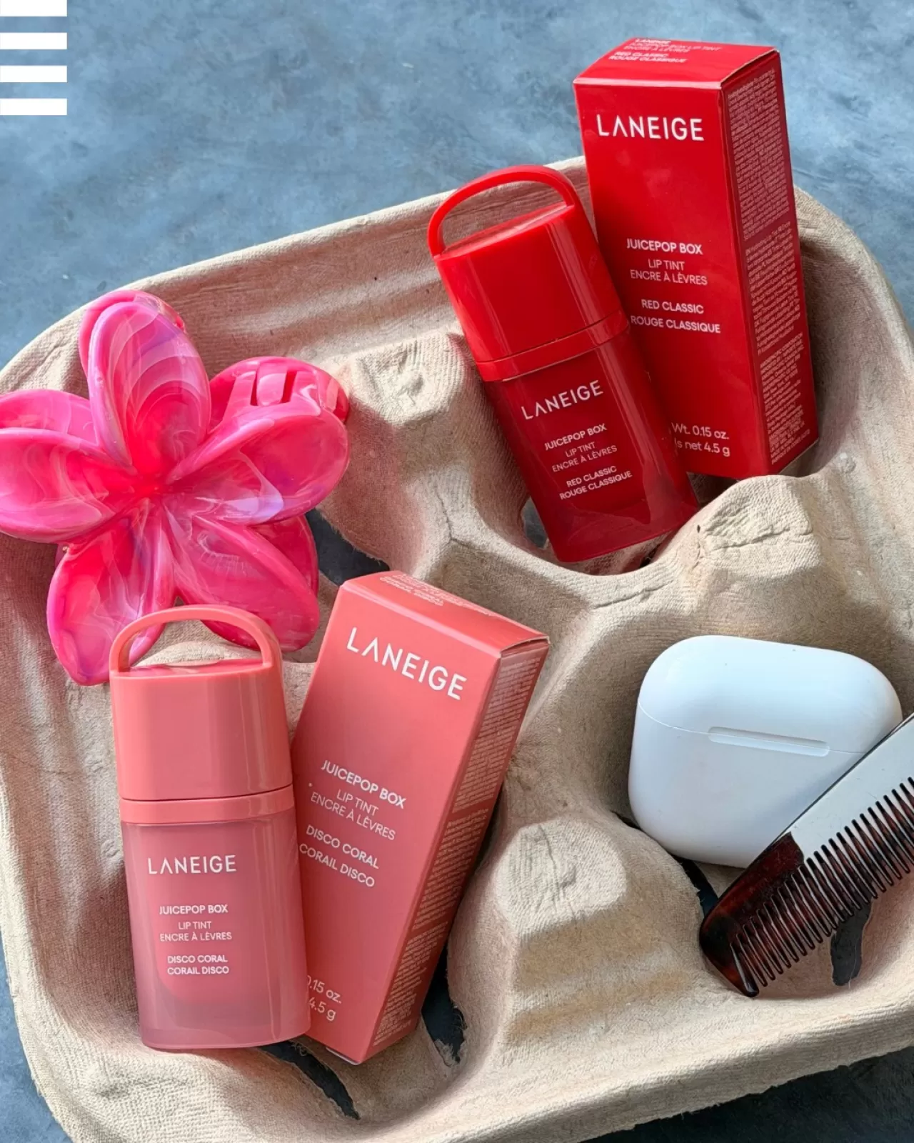 Laneige'nin JuicePop Box Lip Tint Serisi Sephora Türkiye'de Satışa Sunuldu