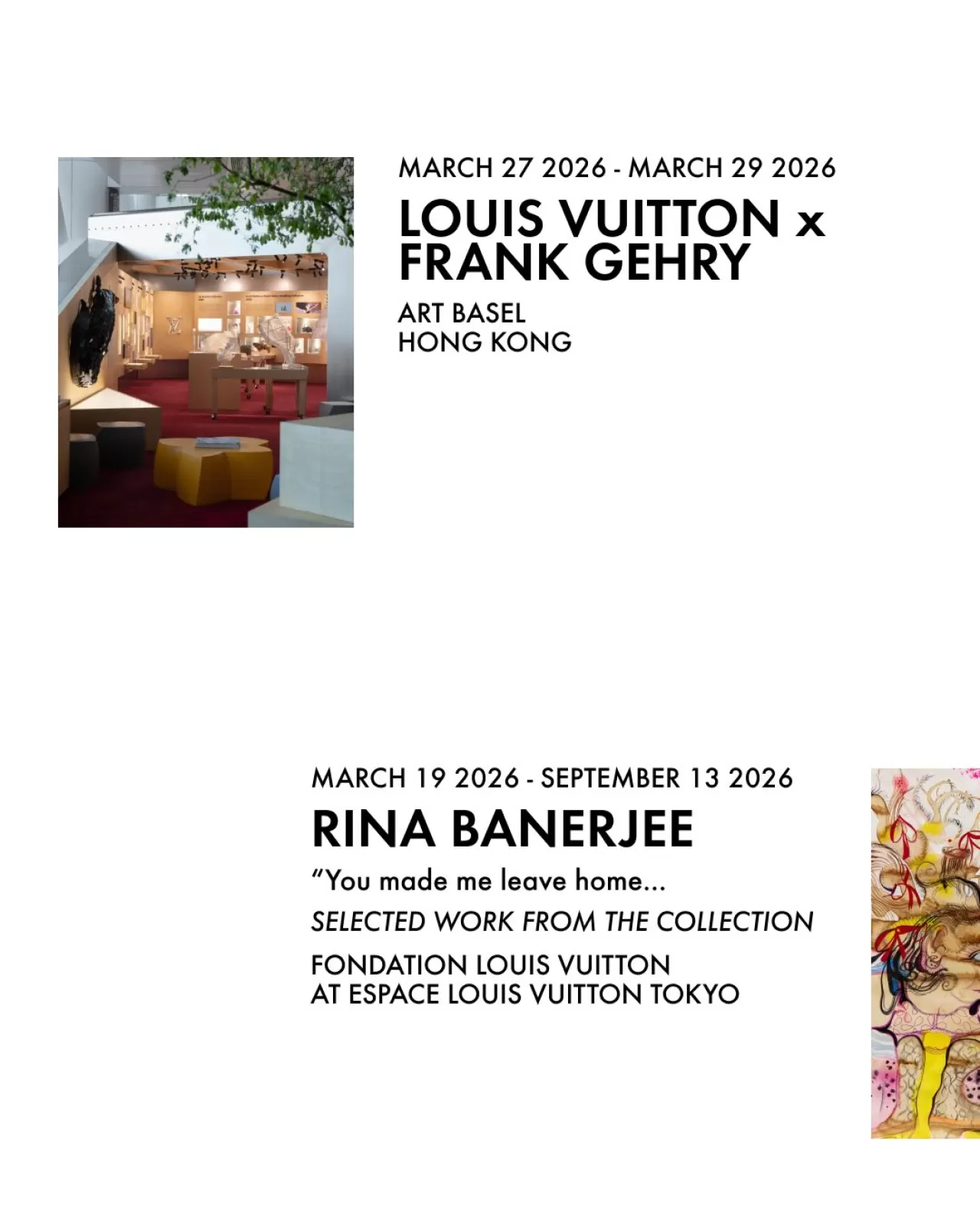 Louis Vuitton 2026 Sanat Programı: Art Basel ve Küresel Sergiler