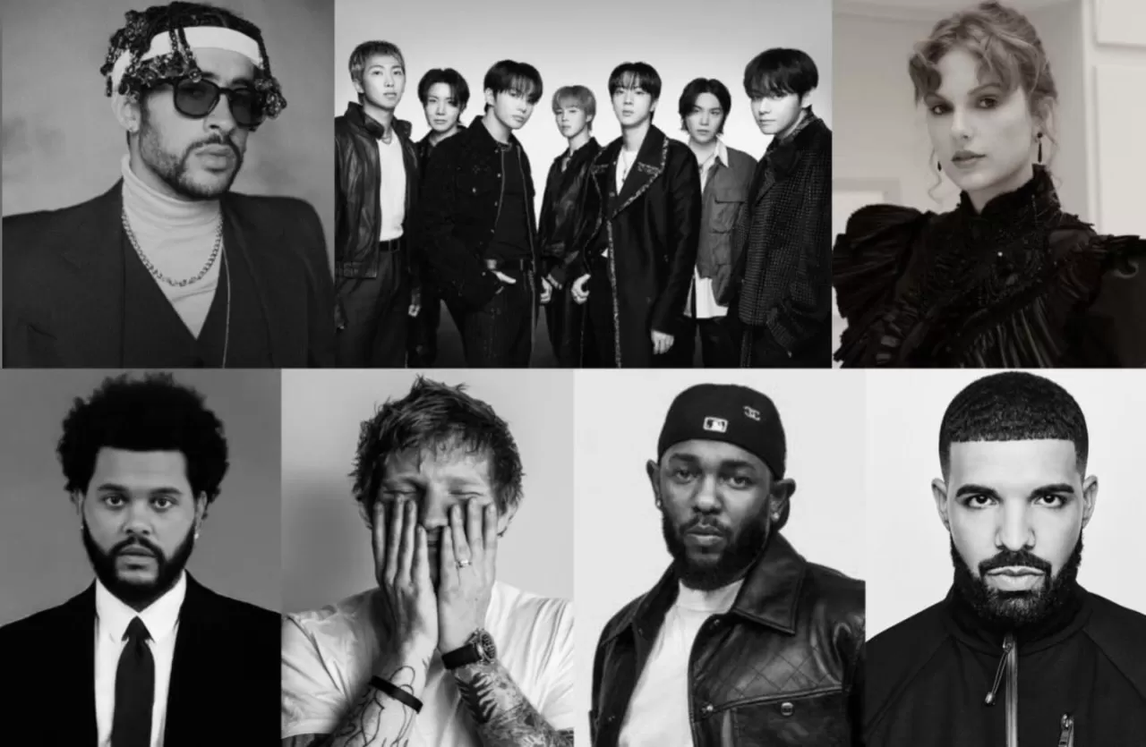 Taylor Swift 866 Günle Spotify Listesinde Zirvede