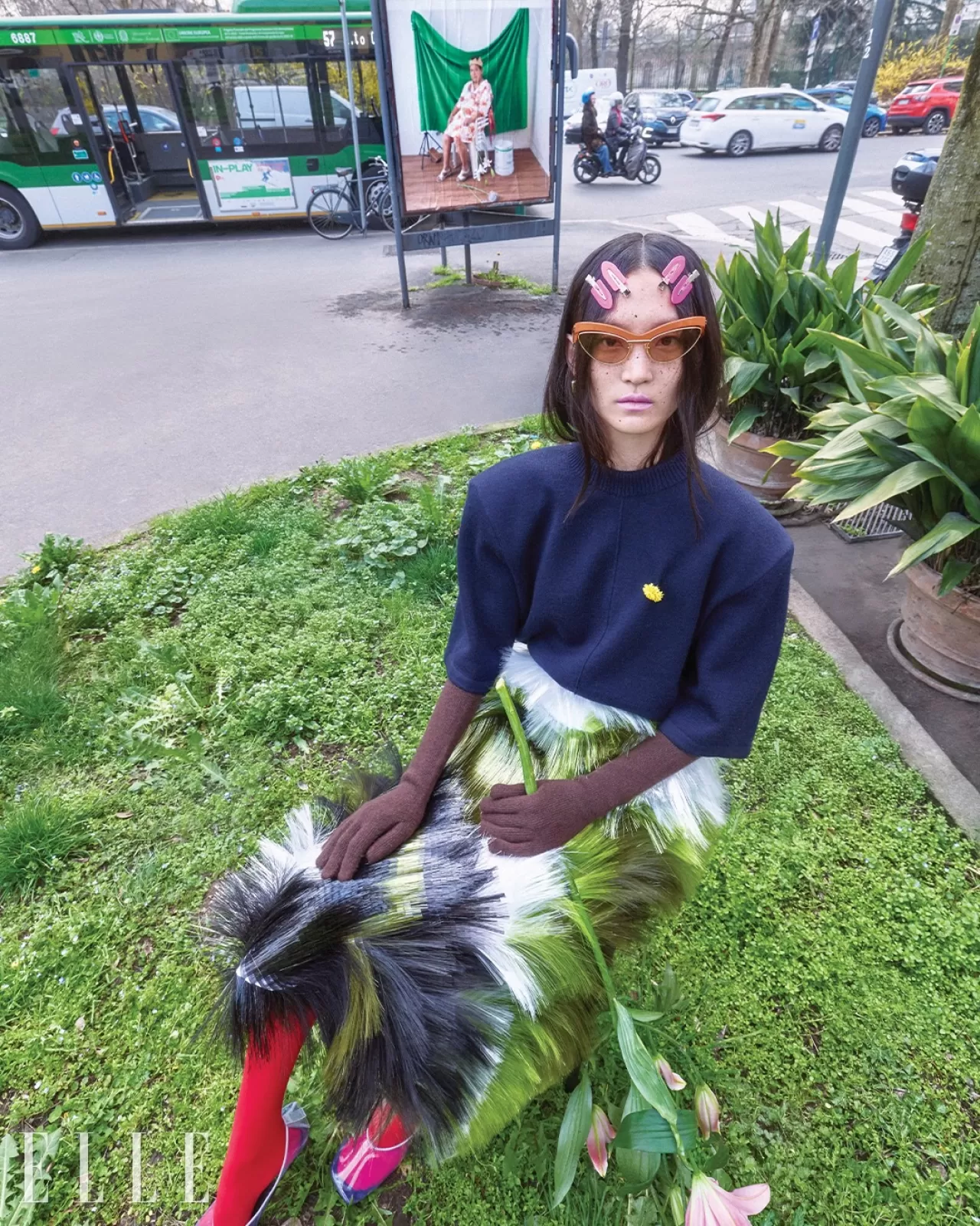 Ellekorea, Milano'nun Tarihi Sokaklarında Moda Anını Yakaladı