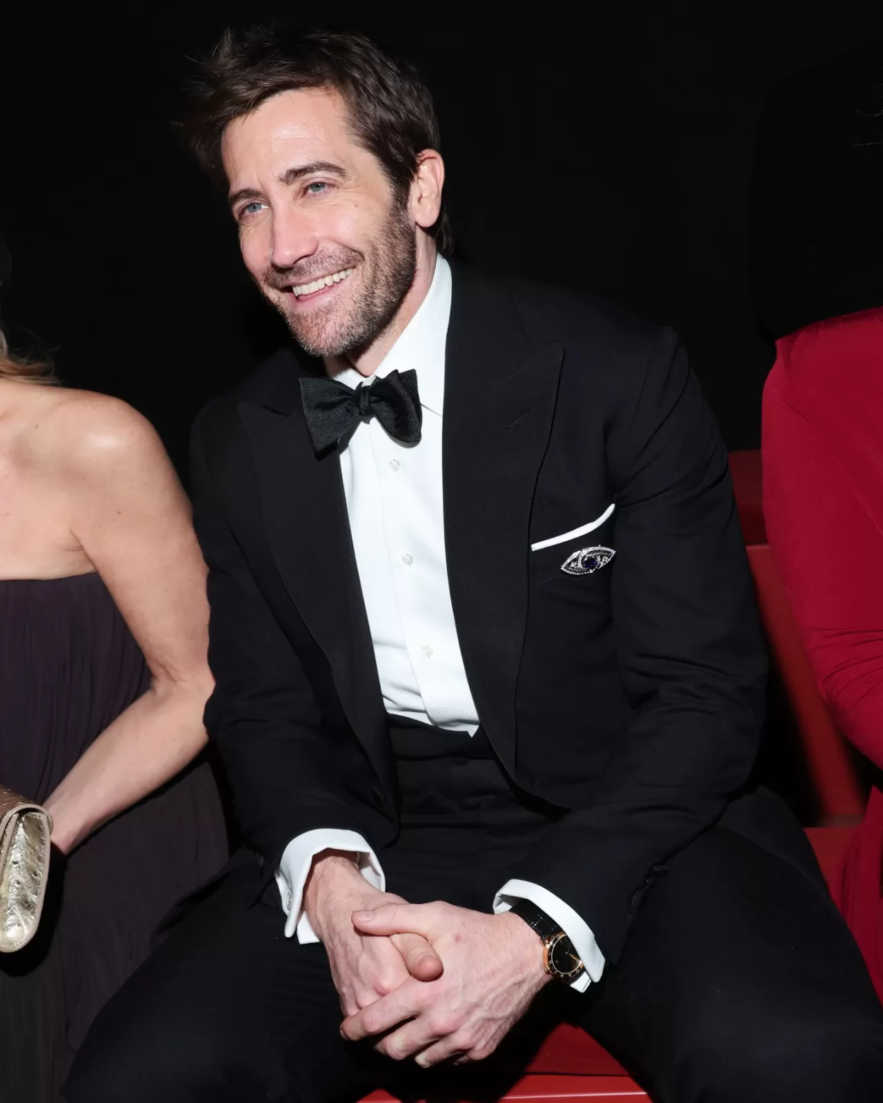 Jake Gyllenhaal Bulgari Etkinliğinde Roma Sikkesi Gibi Saat Taktı