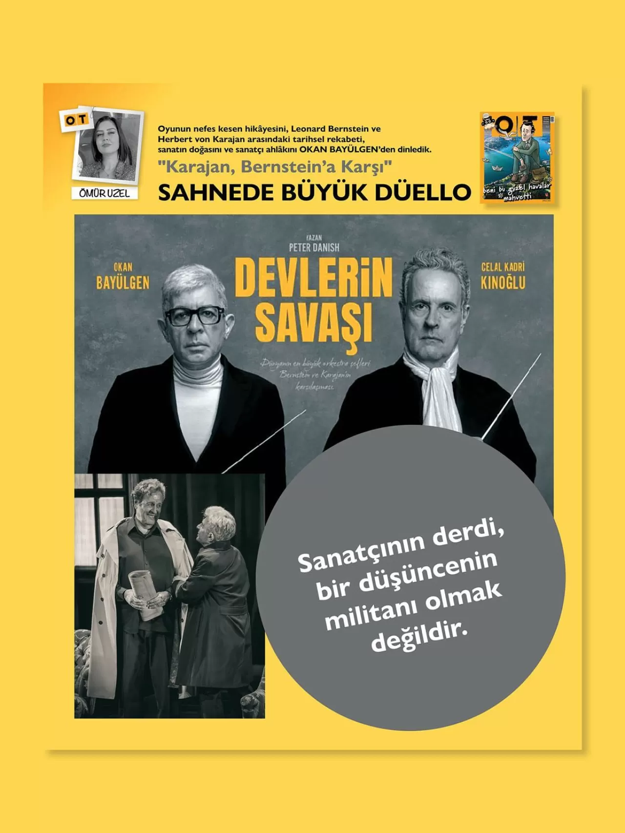 Devlerin Savaşı: Bernstein ve Karajan'ın Tiyatroda Hesaplaşması
