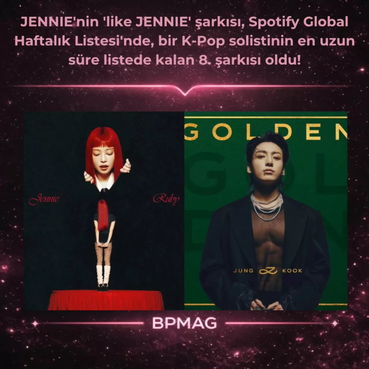 JENNIE'nin 'like JENNIE' Şarkısı Spotify'da Rekor Kırdı
