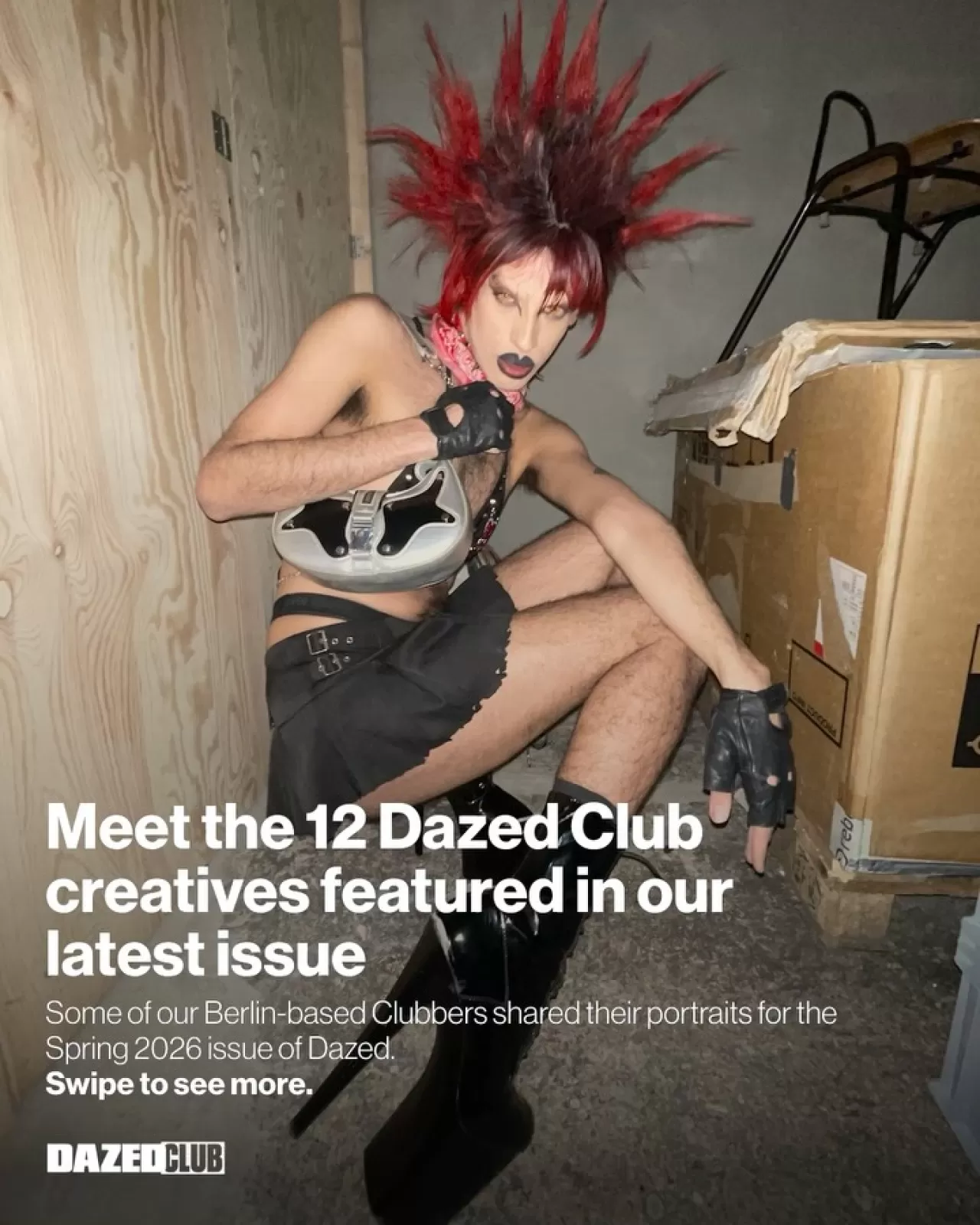 Dazed Club'un Berlin Üyeleri Spring 2026'da Vurgulandı