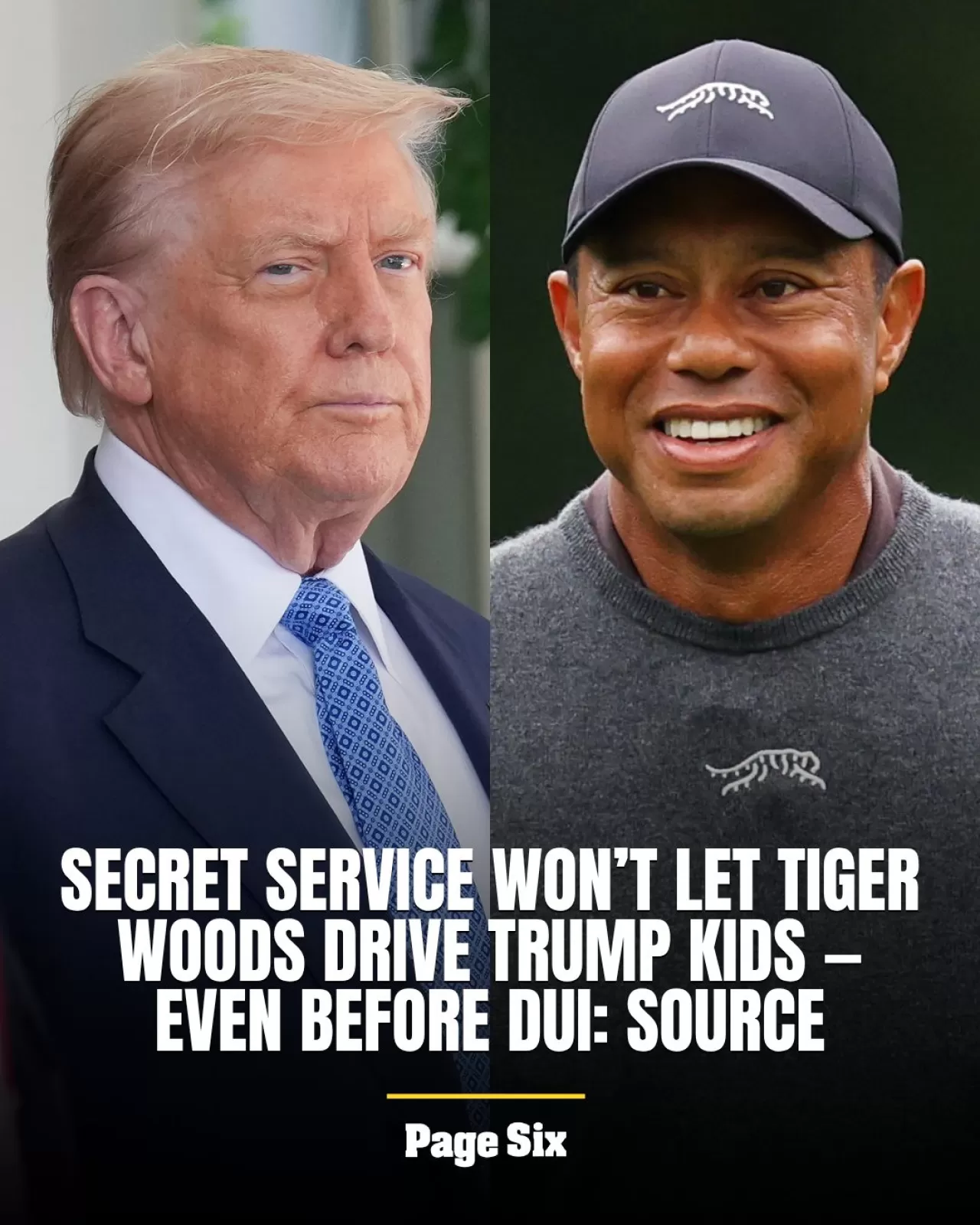 Tiger Woods'un DUI Tutuklaması Trump Ailesini Endişelendirdi